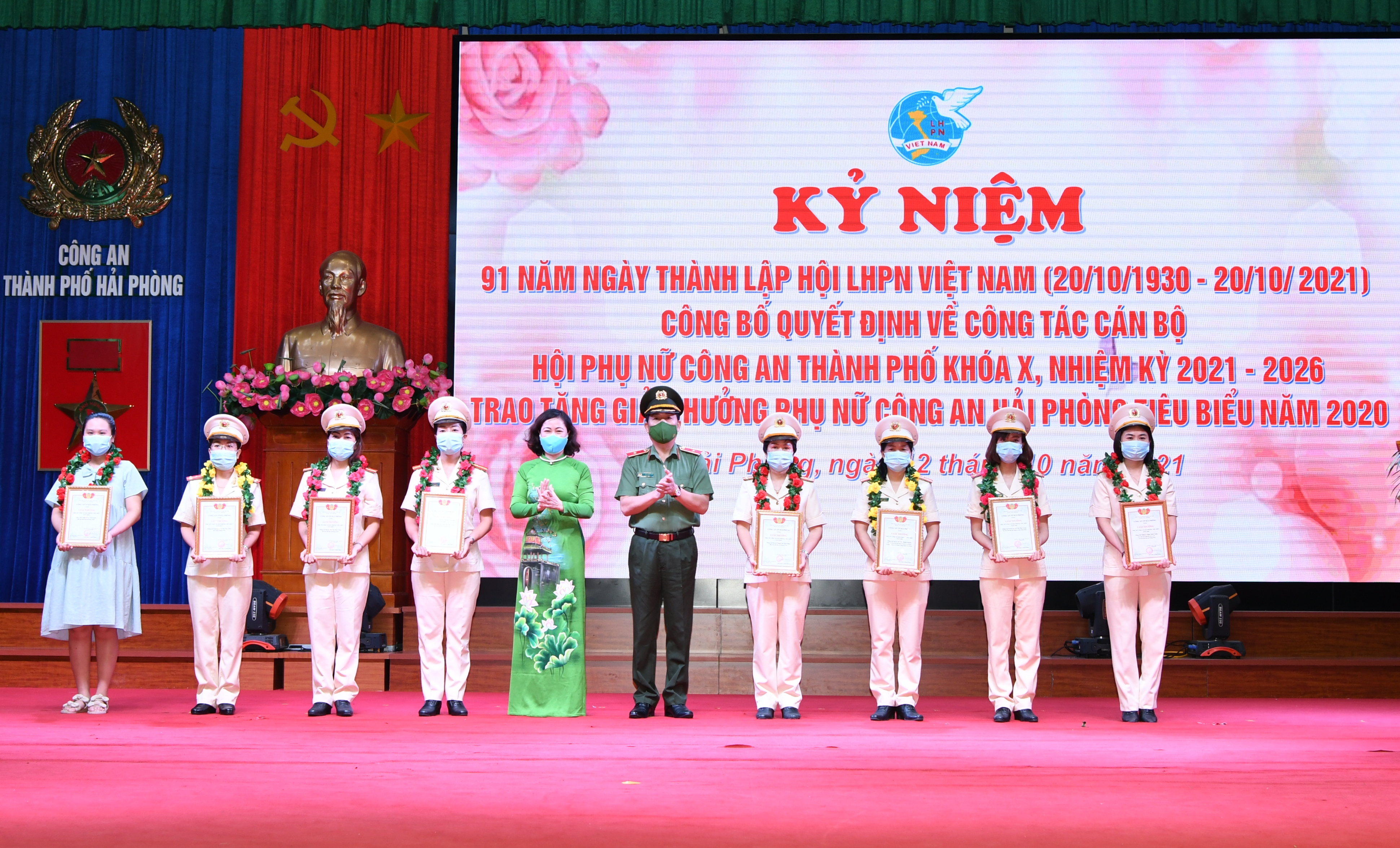 Tổ chức chương trình kỷ niệm 91 năm ngày thành lập Hội LHPN Việt Nam (20/10/ 1930 – 20/10/2021)